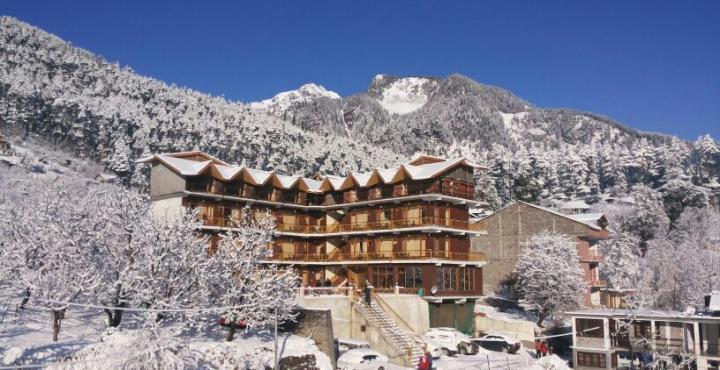 Snow Peak Retreat Hotel Manali  Bagian luar foto